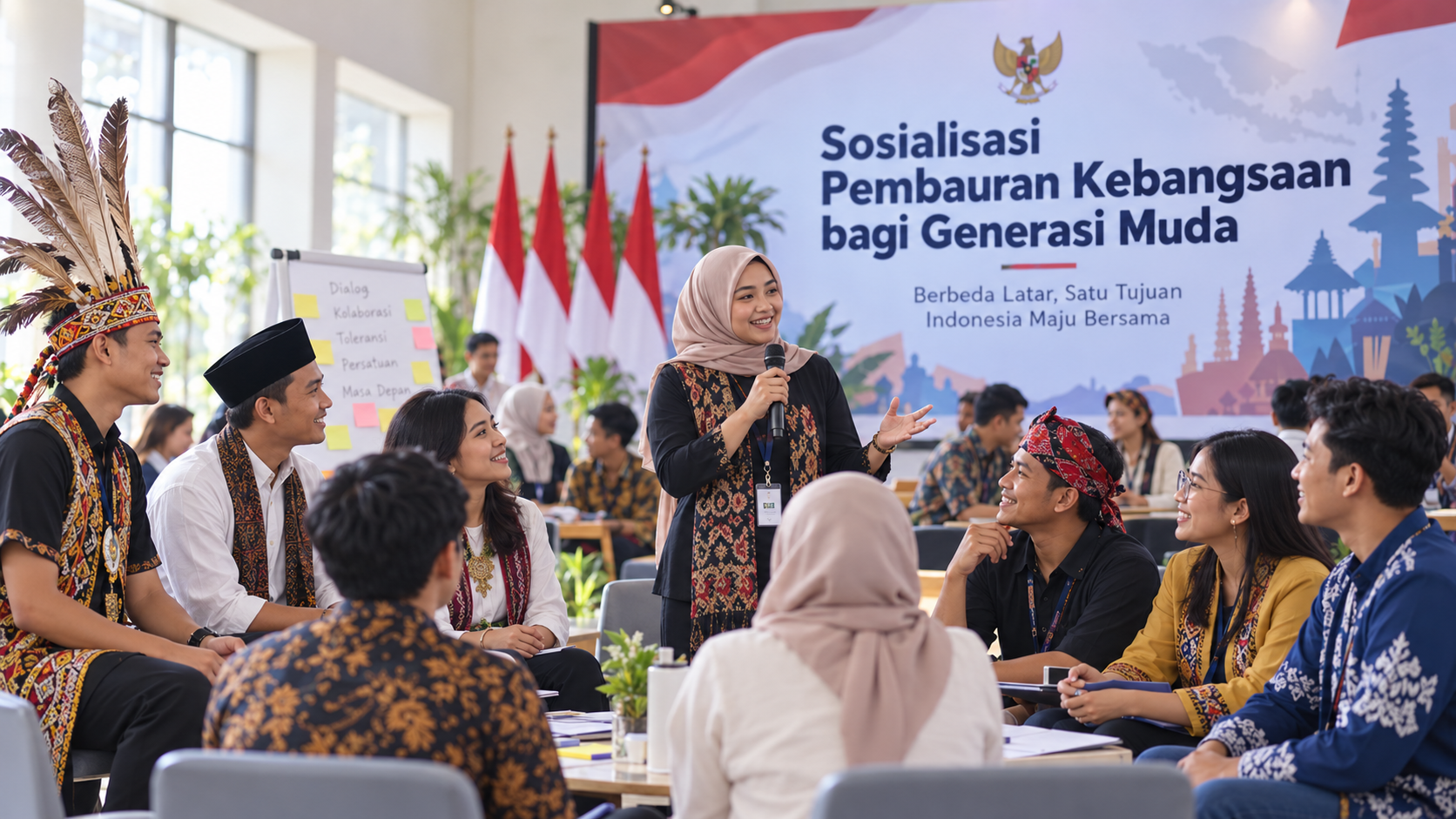 Sosialisasi Pembauran Kebangsaan bagi Generasi Muda